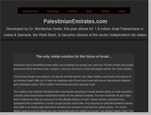 Tablet Screenshot of palestinianemirates.com